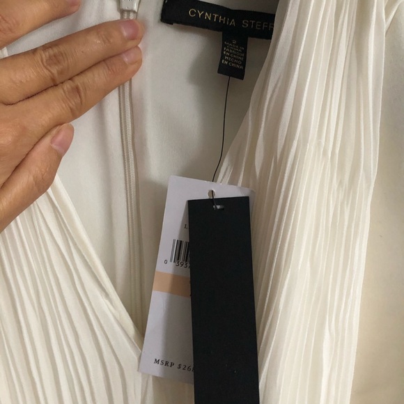 NWT Cynthia Steffe $268 Colour Block Dress Jewel 2 - Picture 5 of 5